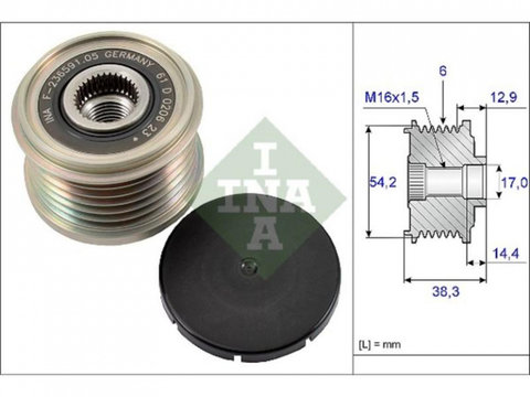 Fulie alternator Suzuki SX4 (EY, GY) 2006-2016 #2 1010154