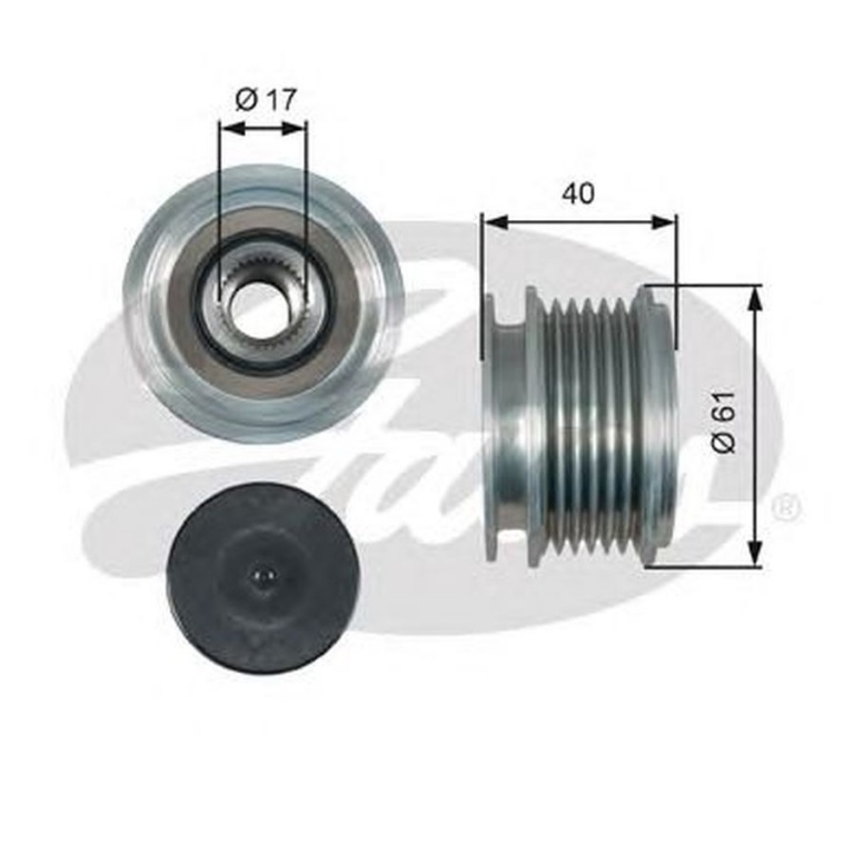 Fulie alternator VW PASSAT Variant 3C5 GATES OAP7013