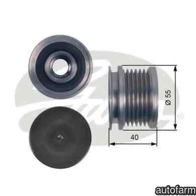 Fulie alternator VW POLO 9N GATES OAP7114