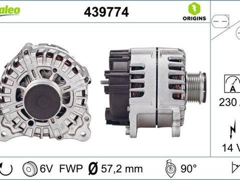 FULIE ALTERNATOR VW TOUAREG (7P5, 7P6) 3.0 V6 TDI 4.2 V8 FSI 3.0 V6 TSI Hybrid 3.6 V6 FSI 204cp 225cp 240cp 245cp 249cp 262cp 360cp 379cp VALEO VAL439774 2010 2011 2012 2013 2014 2015 2016 2017 2018