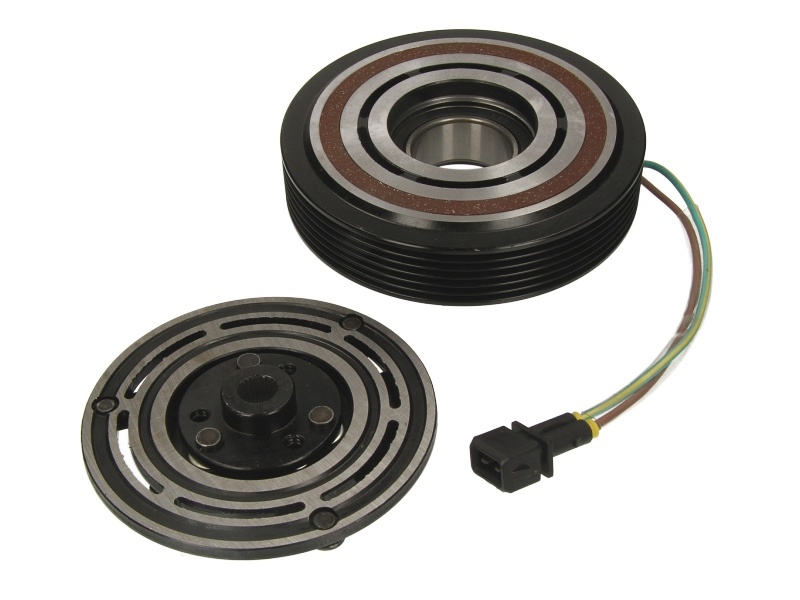 Fulie ambreiaj compresor AC (Sanden SD7V16 6PK 126mm) VW LT 28-35 II, LT 28-46 II, TRANSPORTER IV 2.4D-2.8D 07