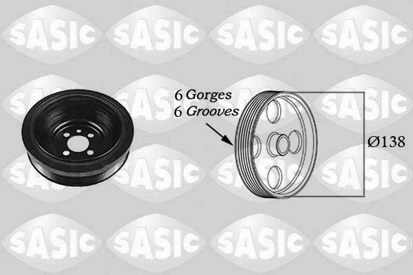 Fulie arbore cotit / vibrochen Sasic 2156021