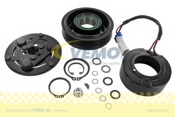 Fulie compresor clima/AC ~ Mercedes-benz C-class 2011 2012 2013 2014 ~ V40-77-1002 ~ VEMO