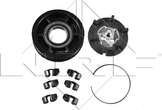 Fulie compresor MERCEDES-BENZ SPRINTER 3-t (903), Cadru de sprijin, 01.1995 - 05.2012 NRF 380010