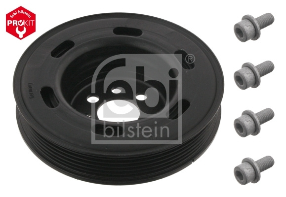 Fulie curea arbore cotit # Audi A4 1.8 avant [8e5; b6] t quattro benzina 170cp/125kw AMB 2002 2003 2004 2005 # 33608 # FEBI BILSTEIN