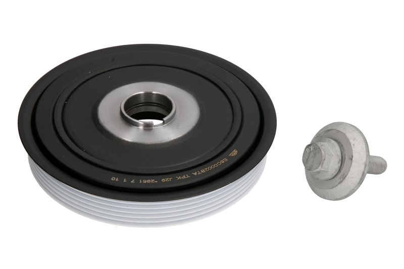 Fulie curea, arbore cotit Crankshaft pulley number of ribs: 5 VOLVO C30 S40 II V50 CITROEN BERLINGO BERLINGO/MINIVAN C1 C2 C3 I C3 II C3 PLURIEL C4 C4 I C4 II C5 II XSARA XSARA PICASSO 1.3D-2.0 d 09.98- BTA E6C0002BTA
