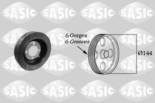 Fulie curea arbore cotit # Peugeot 807 2002 2003 2004 2005 2006 2007 2008 2009 2010 2011 2012 2013 2014 2015 2016 2017 2018 2019 2020 2021 2022 2023 2024 2025 # 2150032 # SASIC