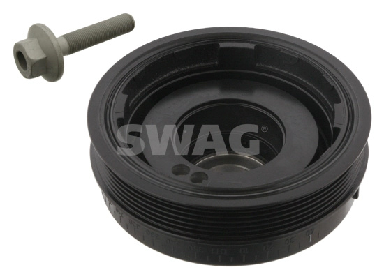 Fulie curea, arbore cotit SWAG 10933579 compatibil cu MERCEDES-BENZ SLK (R171) 2004 2005 2006 2007 2008 2009 2010 2011
