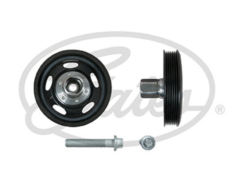 Fulie curea arbore cotit TVD1153A GATES pentru Opel Astra