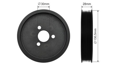 FULIE POMPA SERVO, BMW 3 (E36), 3 (E46), 5 (E39), 