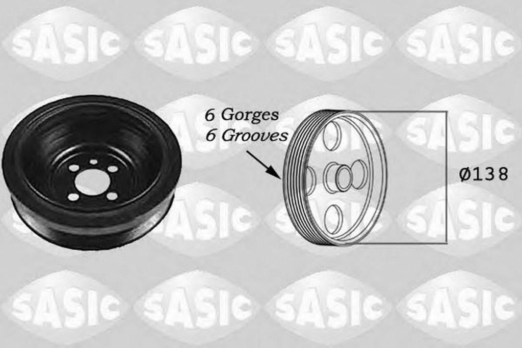 Fulie vibrochen AUDI TT Roadster 8J9 SASIC 2156021