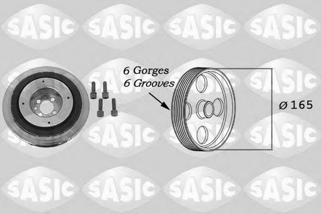 Fulie vibrochen FIAT IDEA 350 SASIC 9001813