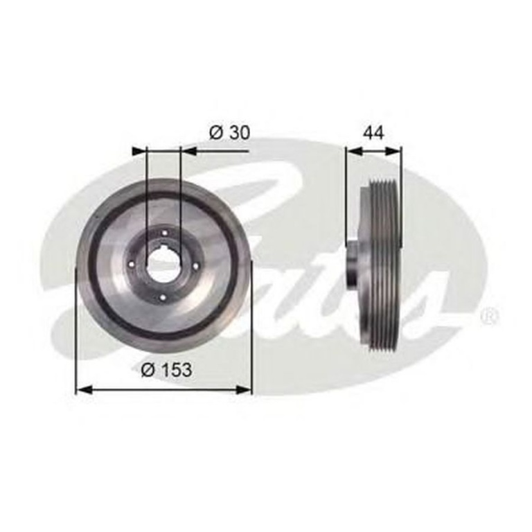 Fulie vibrochen FIAT TIPO 160 GATES TVD1067