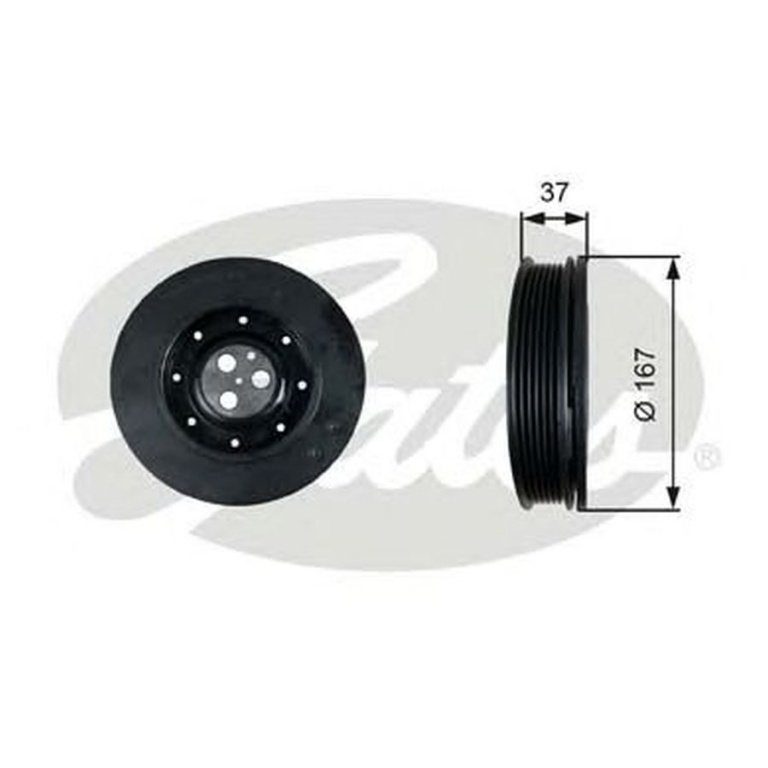 Fulie vibrochen FORD TRANSIT caroserie FA GATES TVD1060