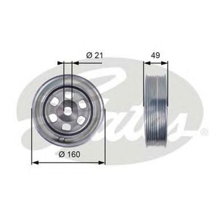 Fulie vibrochen IVECO DAILY V caroserie inchisa co