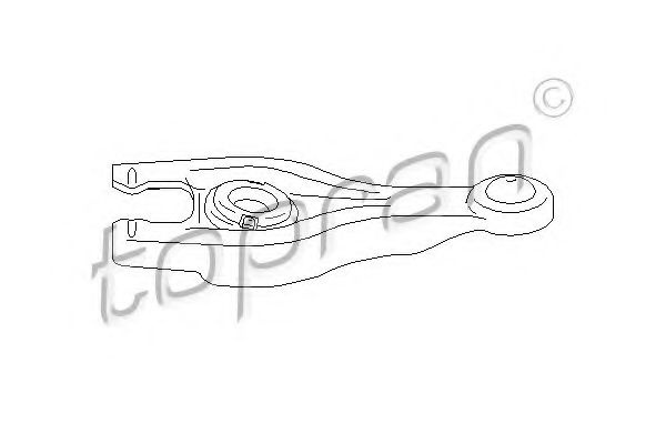 Furca ambreiaj PEUGEOT 206 CC (2D) (2000 - 2016) TOPRAN 722 392
