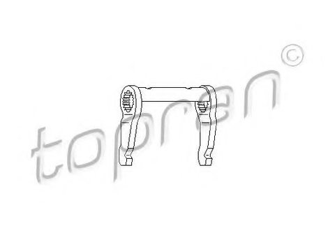 Furca ambreiaj SEAT CORDOBA Vario (6K5) (1996 - 1999) TOPRAN 107 293