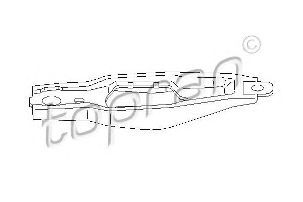 Furca ambreiaj SKODA OCTAVIA 2 (1Z3) (2004 - 2013) TOPRAN 109 642