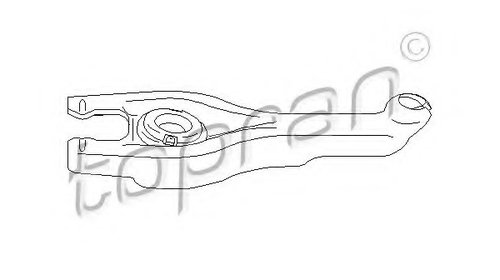 Furca decuplare ambreiaj 722 143 TOPRAN 