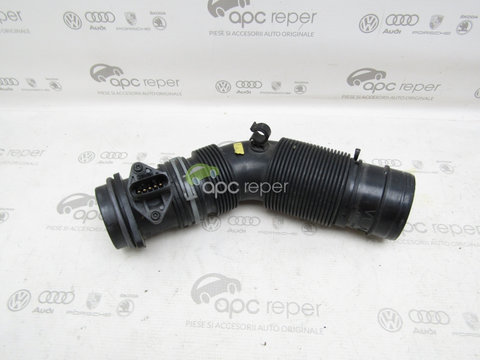 Furtun admisie cu debitmetru Audi Q7 4L / VW Touareg 7L - Cod: 7L8129684 / 06A906461G