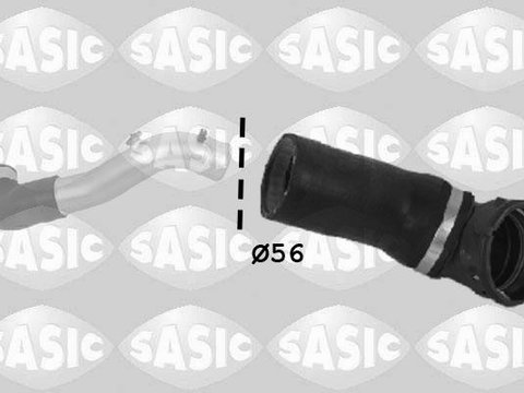 Furtun aer supraalimentare 3356055 SASIC pentru Bmw Seria 3