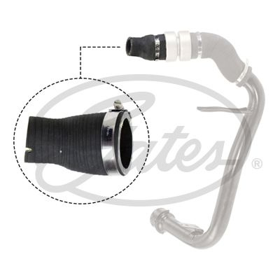 Furtun aer supraalimentare # Peugeot Boxer 2006 2007 2008 2009 2010 2011 2012 2013 2014 2015 2016 2017 2018 2019 2020 2021 2022 2023 2024 2025 # 09 0588 # GATES