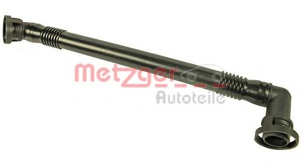 Furtun,aerisire bloc motor BMW 7 limuzina (E38), BMW 5 limuzina (E39), BMW 5 Touring (E39) - METZGER 2380005
