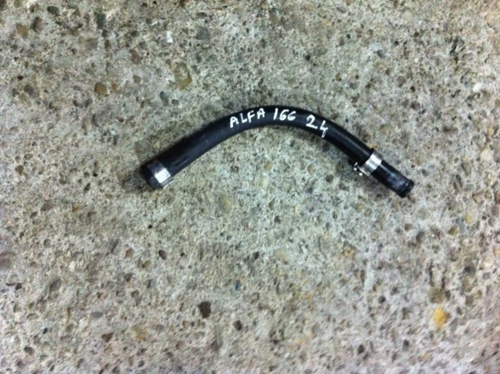 Furtun apa Alfa Romeo 166 936 [1998 - 2007] Sedan 2.4 JTD MT (136 hp) 20V