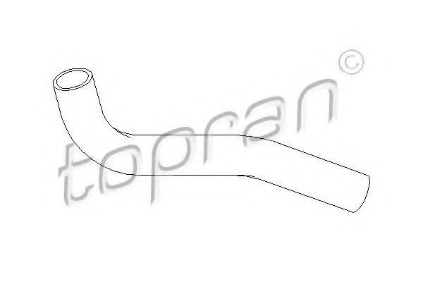 Furtun combustibil OPEL COMBO Tour (2001 - 2016) TOPRAN 207 554