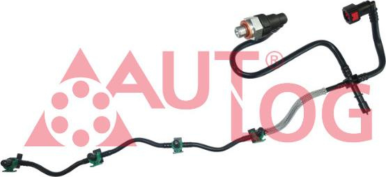 Furtun combustibil Overflow hose CITROEN JUMPER II FIAT DUCATO FORD TRANSIT PEUGEOT BOXER 2.2D 04.06- PEUGEOT BOXER (250), Cadru de sprijin, 04.2006 - Autlog KL3020