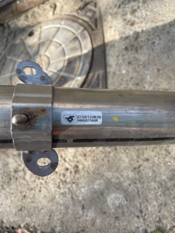 Furtun conducta intercooler renault lagu