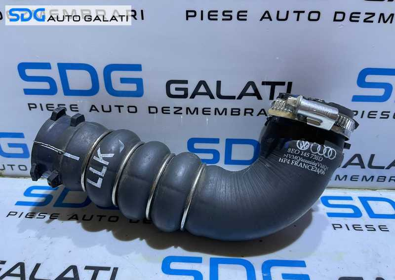 Furtun Conducta Presiune Aer Intercooler Audi A4 B7 3.0 V6 TDI BKN ASB 2005 - 2008 Cod 8E0145738D