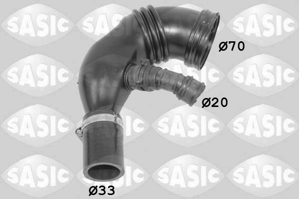 Furtun ear supraalimentare SASIC montare admisie 3330047 la FIAT LINEA (323_, 110_) 199 A3.000 1248cc 90cp 66kW 2006 2007 2008 2009 2010 2011 2012 2013 2014