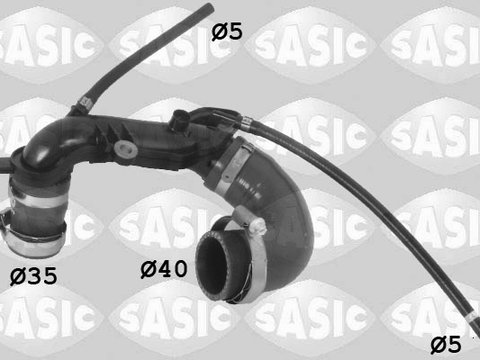 Furtun ear supraalimentare Turbocompresor cu gaze de esapament (3334001 SAS) DACIA,RENAULT