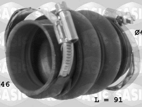 Furtun ear supraalimentare Turbocompresor cu gaze de esapament (3330008 SAS) Citroen,PEUGEOT
