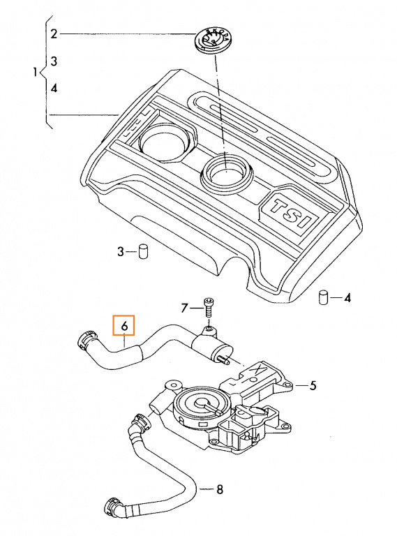 Furtun Epurator Gaze Am Vag Skoda Yeti 2