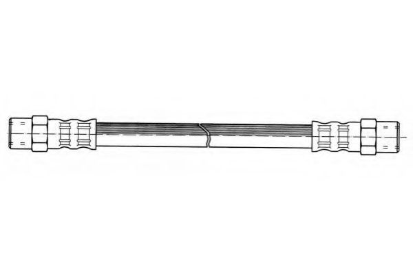 Furtun frana AUDI 100 (4A, C4) (1990 - 1994) FEROD