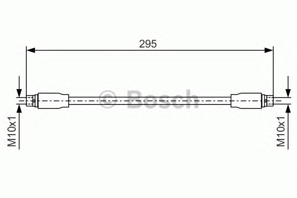 Furtun frana AUDI A4 (8D2, B5) - Cod intern: W2014