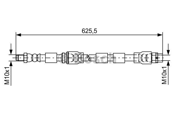 Furtun frana Axa fata ambele parti (1987481589 BOSCH) BMW