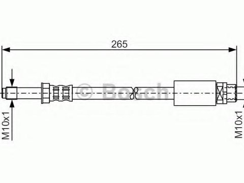 Furtun frana BMW 1 (E81), BMW 3 limuzina (E90), BMW 3 Touring (E91) - BOSCH 1 987 476 359