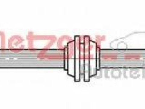 Furtun frana BMW 3 limuzina (E46), BMW 3 cupe (E46), BMW 3 Touring (E46) - METZGER 4114072