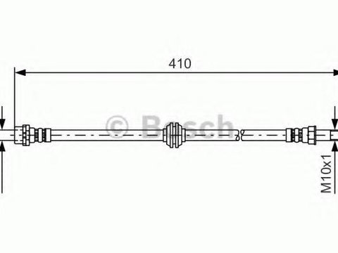 Furtun frana BMW 3 limuzina (E46), BMW 3 cupe (E46), BMW 3 Touring (E46) - BOSCH 1 987 476 753