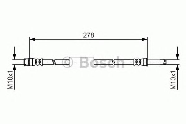 Furtun frana BMW 6 cupe (F13) - Cod intern: W20273329 - LIVRARE DIN STOC in 24 ore!!!