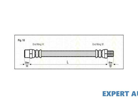 Furtun frana BMW 8 (E31) 1990-1999 #2 03Q32960