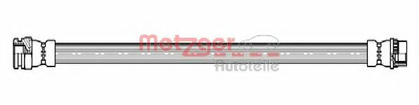 Furtun frana CITROËN C4 II (B7) (2009 - 2016) METZGER 4111143