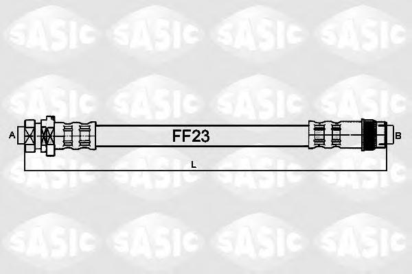 Furtun frana Citroen BERLINGO I caroserie (M_), Citroen BERLINGO (MF), Citroen C4 Picasso I (UD_) - SASIC 6600033