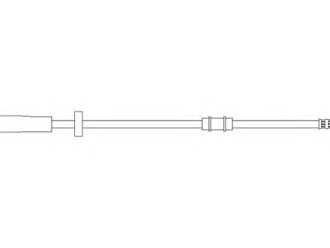 Furtun frana Citroen RELAY bus (230P), PEUGEOT BOXER bus (230P), PEUGEOT BOXER caroserie (230L) - TOPRAN 720 892