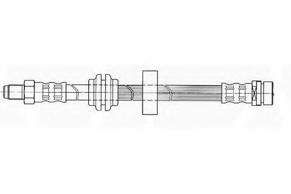 Furtun frana FHY2474 FERODO pentru Ford Mondeo