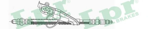 Furtun frana FORD PUMA (EC_) (1997 - 2002) LPR 6T46780