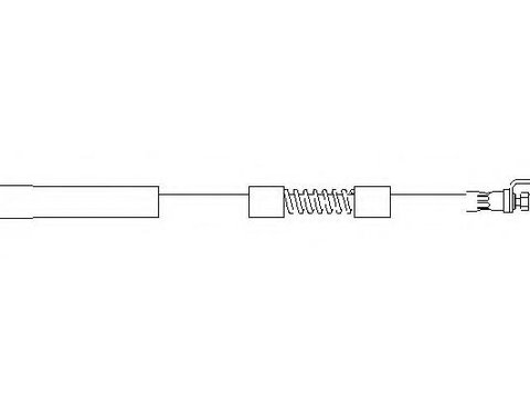 Furtun frana FORD TRANSIT CONNECT, FORD TRANSIT CONNECT (P65_, P70_, P80_) - TOPRAN 303 980